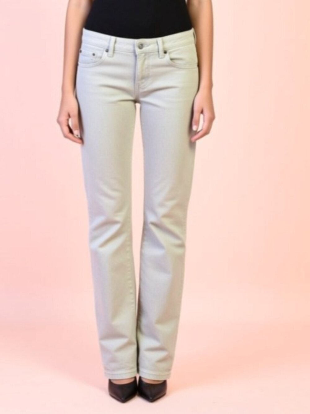 Levi’s White Skinny Crop Modern Size 16 (WJLS1)